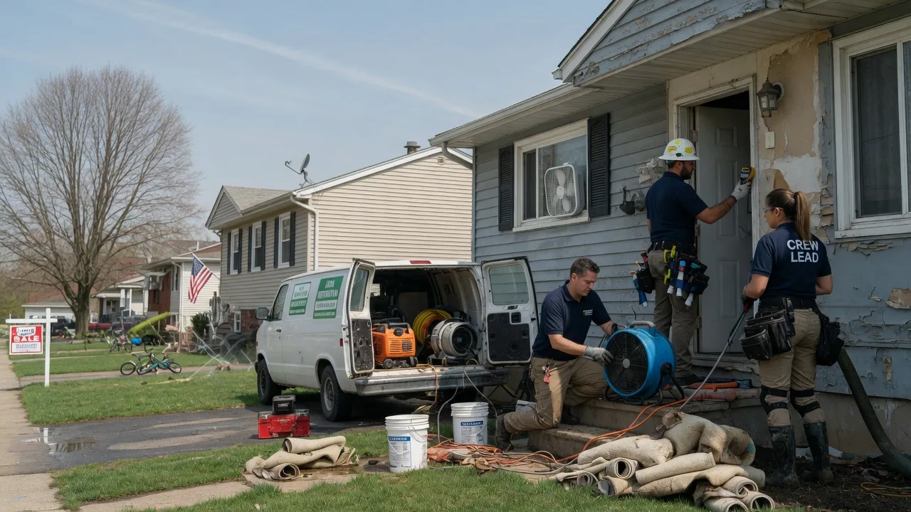 Flood Cleanup in Hollansburg, OH near me