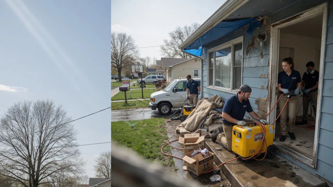 Basement Flood Cleanup in Hollansburg, OH near me